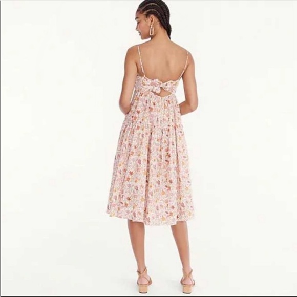 Jcrew tiered floral dress in Liberty print size 8 - Picture 3 of 11